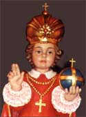 Infant Jesus of Prague wooden-style